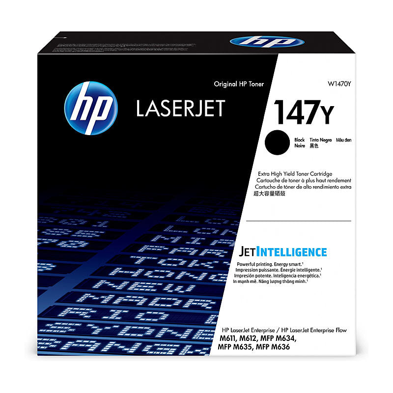 HP #147Y Black Toner W1470Y HP
