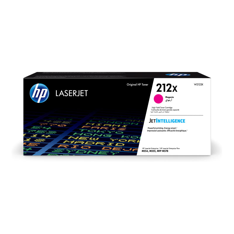 HP #212X Magenta Toner W2123X HP