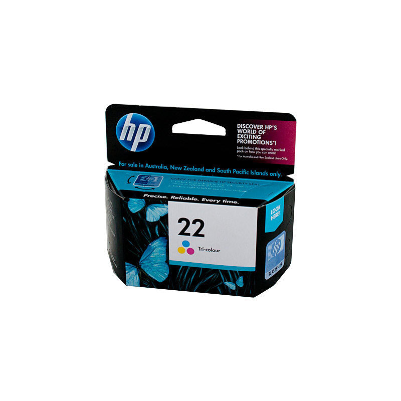 HP #22 Colour Ink Cart C9352AA HP