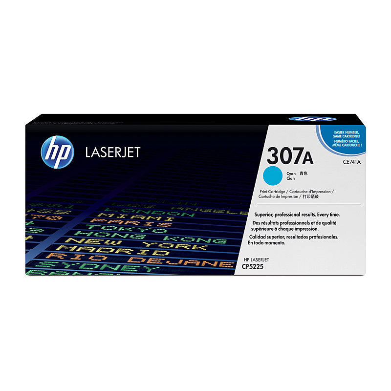 HP #307A Cyan Toner CE741A HP
