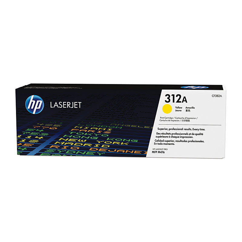 HP #312A Yellow Toner CF382A HP