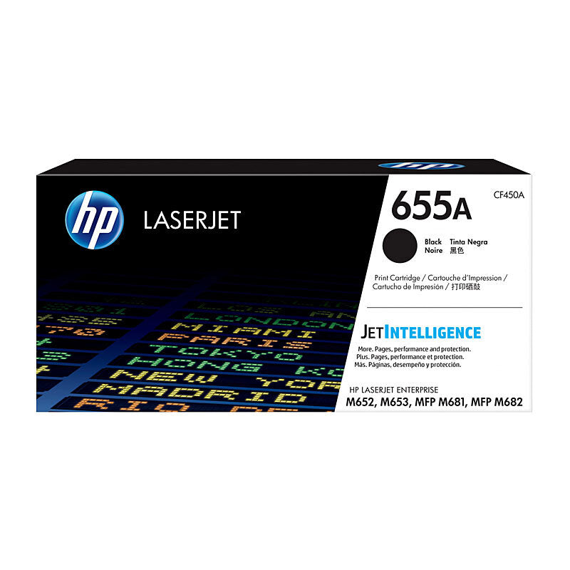 HP #655A  Black Toner CF450A HP
