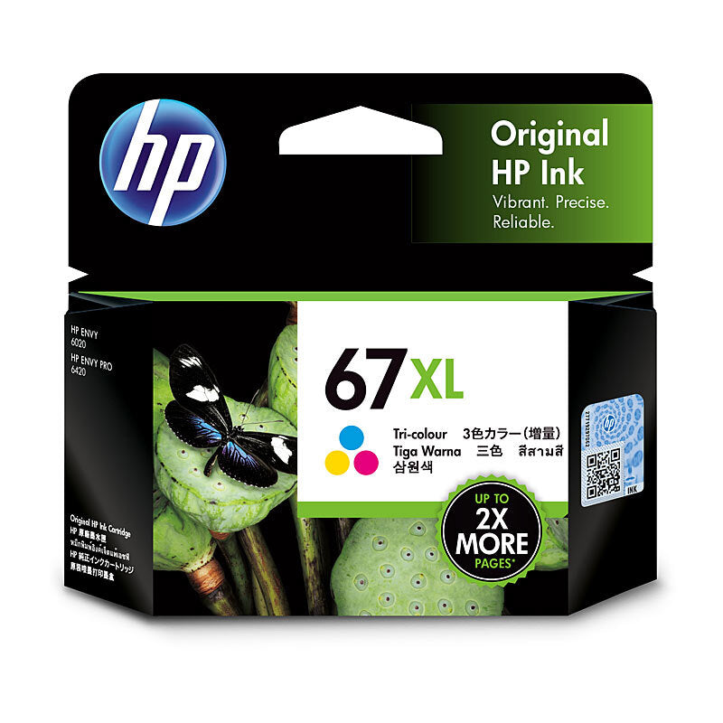HP #67XL Tri Col Ink 3YM58AA HP