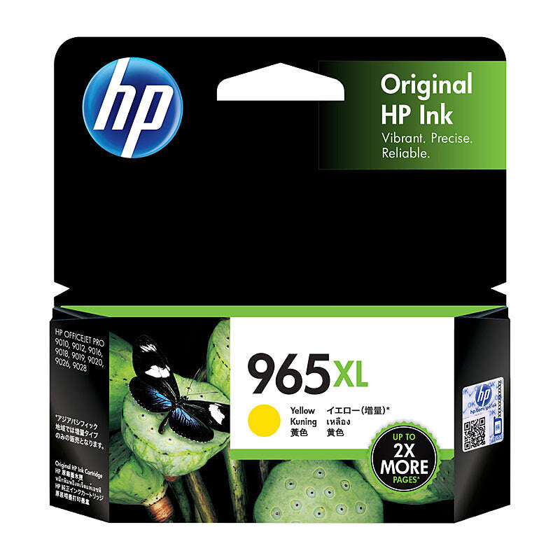 HP #965XL Yellow Ink 3JA83AA HP
