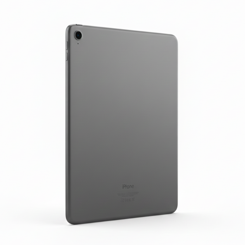 Refurbished iPad Air (Silver) – front and back visible on white background