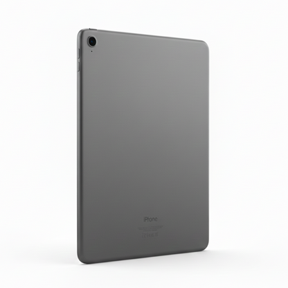 Refurbished iPad Air (Silver) – front and back visible on white background