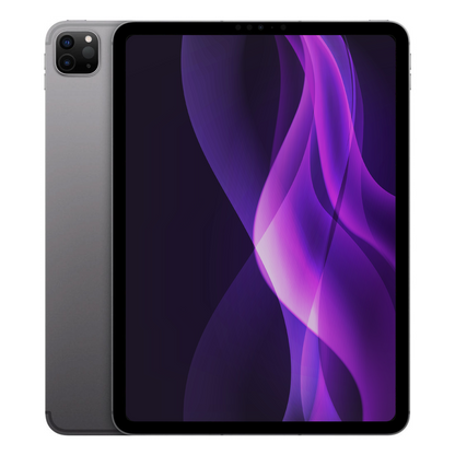 Apple iPad Pro M2 12.9-inch 6th Gen Wi-Fi + Cellular (6GB/128GB) - Space Grey  - Open Never Used  – Refurbished Apple