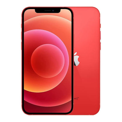 Refurbished iPhone 12 128GB – angled view showing slim profile and clean edges