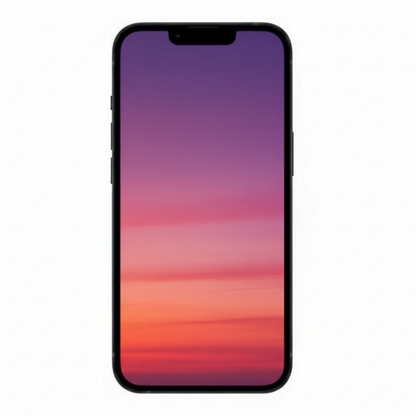 Unlocked iPhone 13 128GB 5G Midnight – full device front and rear visible