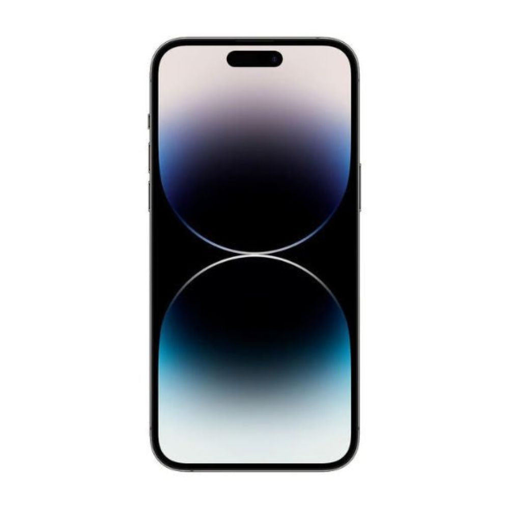 Refurbished Space Black iPhone 14 Pro Max 256GB – side profile showing slim frame