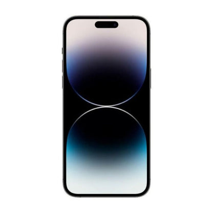 Refurbished Space Black iPhone 14 Pro Max 256GB – side profile showing slim frame