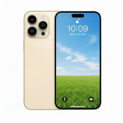 Apple iPhone 14 Pro Max - 128GB / 256GB / 512GB / 1TB - Space Black, Silver, Gold & Deep Purple With 80% battery - Pristine - Refurbished