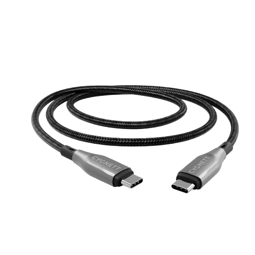 Cygnett USB-C to USB-C Cable 2M – Black (Copy) Cygnett