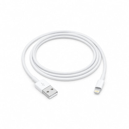 Telstra USB-A to Lightning Cable 1m White - Charging & Data Cable - Excellent - Refurbished Telstra