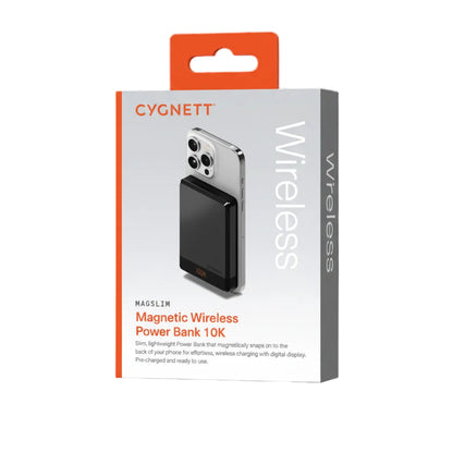 Cynett Magslim 10k Power Bank - Black - Good - Refurbished