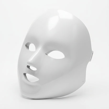 WellCare Cosmetic LED Face Mask  LED Facial Beauty Mask - White - Pristine - Refurbished