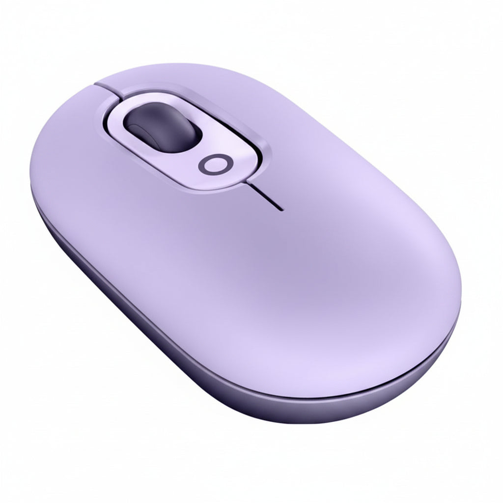 Logitech Pop  Mouse Wireless Bluetooth Mouse - Purple - Pristine - Refurbished