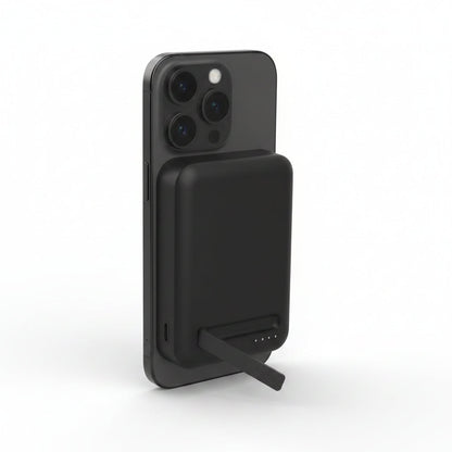 Belkin BoostCharge 10K Qi2 Magnetic Wireless Power Bank with Stand Black Belkin