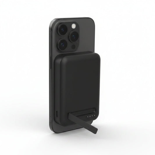 Belkin BoostCharge 10K Qi2 Magnetic Wireless Power Bank with Stand Black Belkin