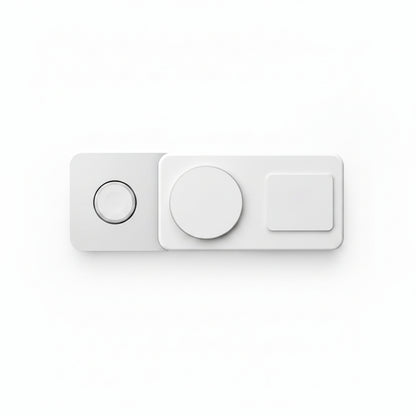 JOURNEY GLYDE 4-in-1 Qi2 Wireless Charging Station Power Bank - White (Copy) JOURNEY