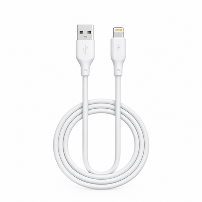 Telstra USB-A to USB-C Cable 1m White - Excellent - Refurbished