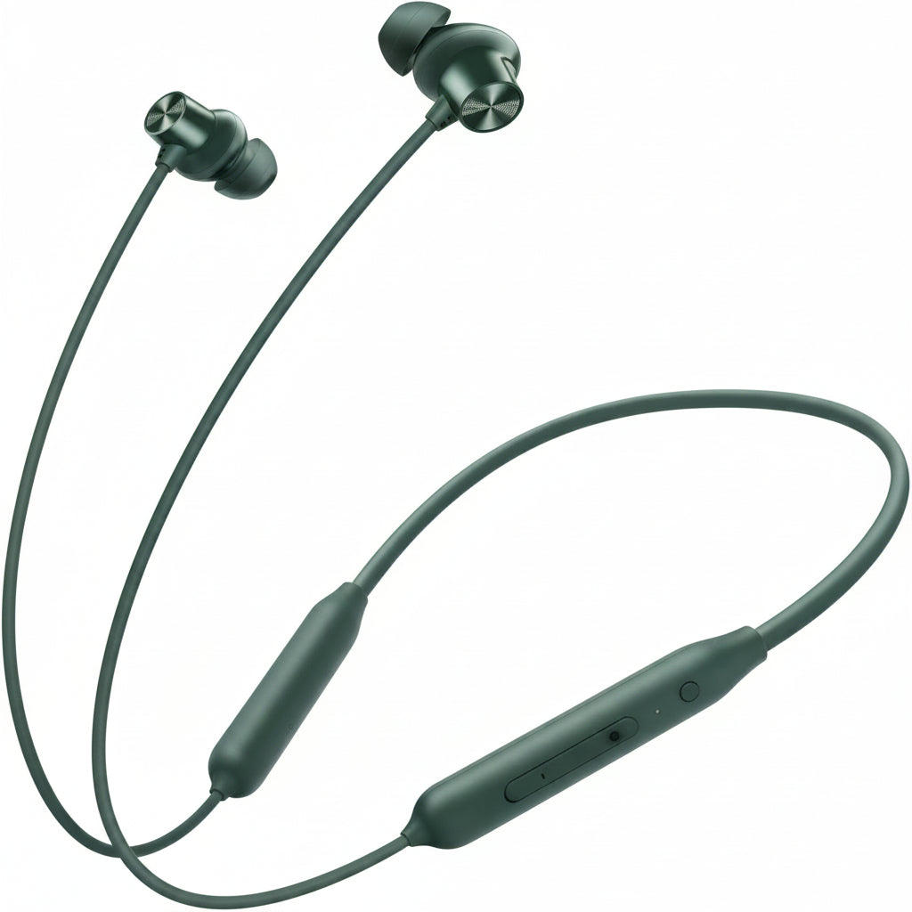 OnePlus Bullets Wireless Z2 Bluetooth Neckband Earphones - Magico Black, Beam Blue, Acoustic Red, Jazz Green OnePlus