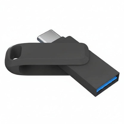 SanDisk Ultra Dual Drive Go 128GB USB Type-C & USB Type-A Flash Drive - Black Sandisk