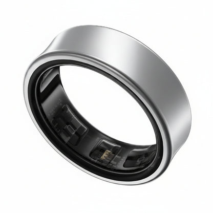 Samsung Galaxy Ring Size 9 - Silver Titanium Smart Ring - Pristine - Refurbished