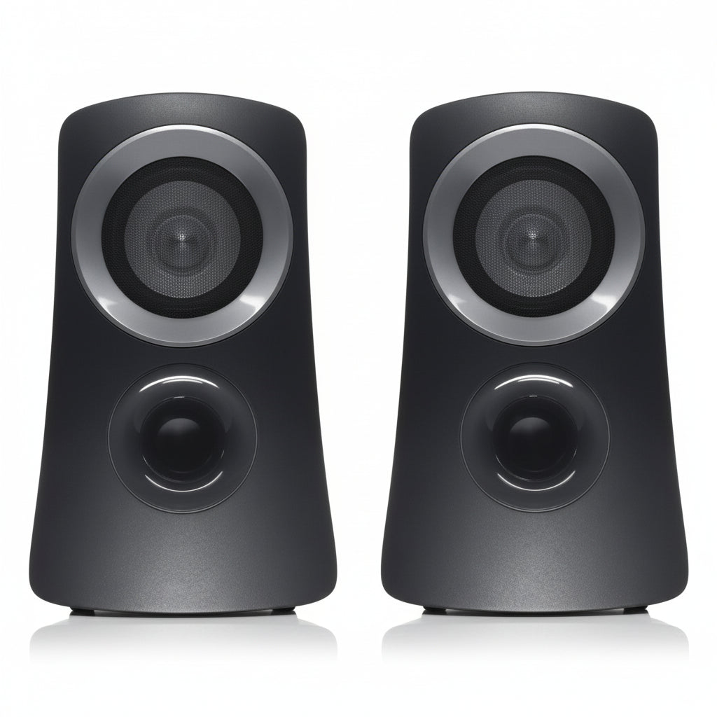 Logitech Z313 50W 2.1 Speaker System with Subwoofer - Black - Pristine - Refurbished