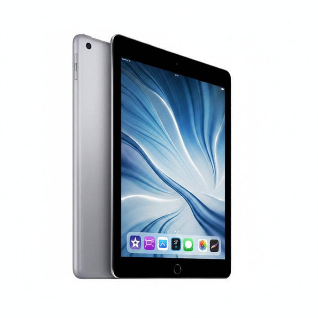 Apple iPad 6th Generation 9.7 Inch Wi-Fi + Cellular - 32GB, 128GB - Silver, Gold, Space Gray - Acceptable - Refurbished (Copy) Apple