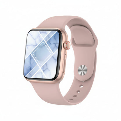 i7 Pro Max Smartwatch Pink  Bluetooth Calling & Fitness Tracker - Pristine - Refurbished I7