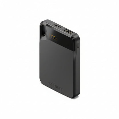 Cygnett Boost 5K Power Bank Black - 5,000mAh Portable Charger - Black - Excellent - Refurbished Cygnett