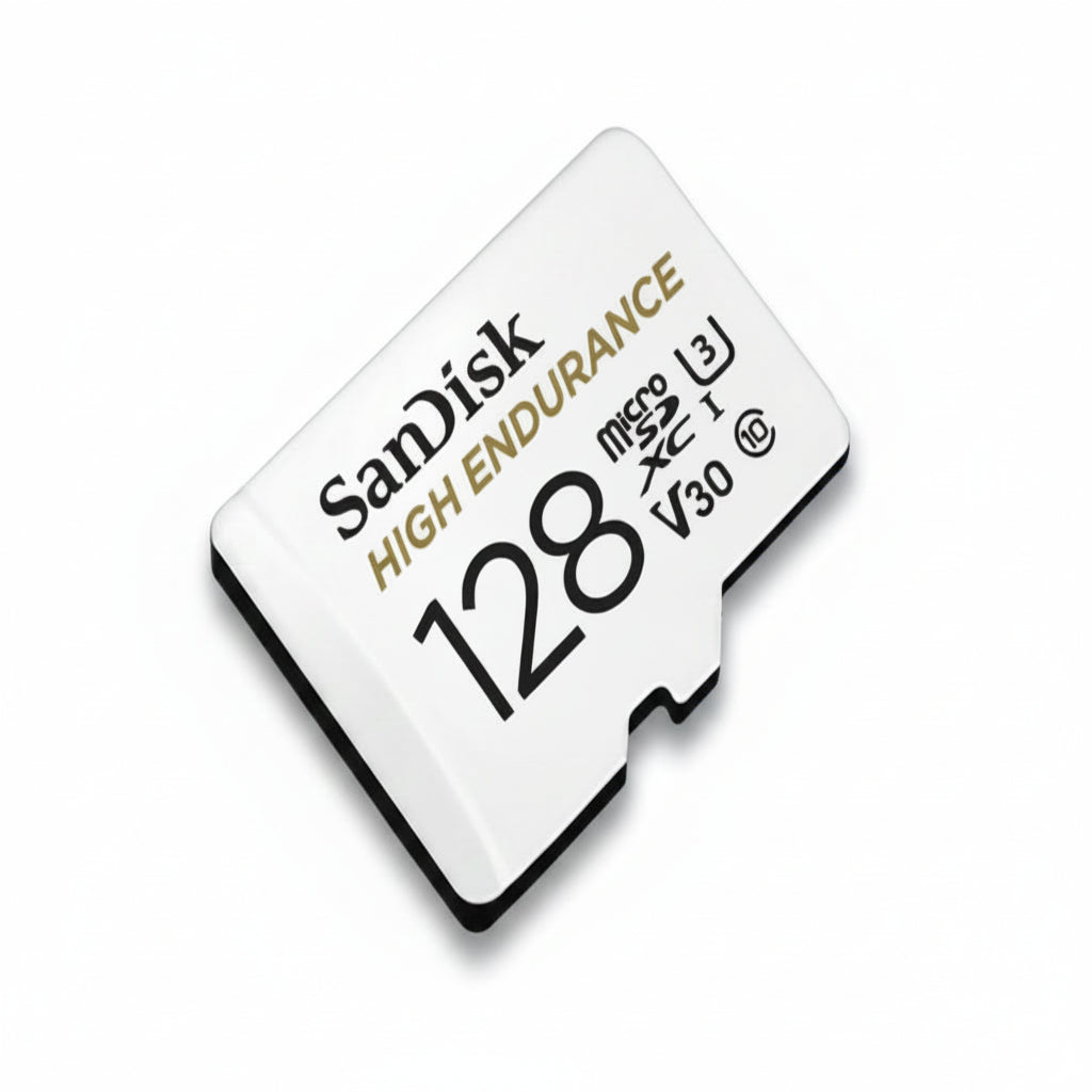 SanDisk High Endurance micro SDXC Card 128GB - White Sandisk