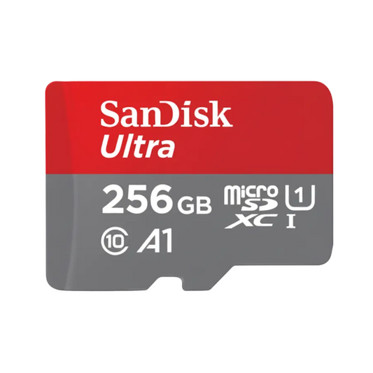 SanDisk Ultra microSDXC UHS-I A1 256GB Memory Card - No Adapter
