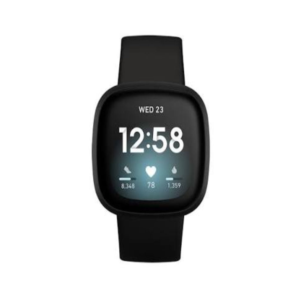Fitbit Versa 3 Smartwatch - Black - Good - Refurbished