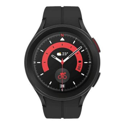 Galaxy Watch5 Pro Bluetooth 45mm - Black Titanium, Gray Titanium - Pristine - Refurbished Samsung