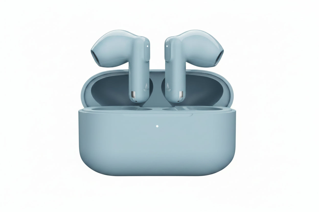 boAt Airdopes Ace Gen 2 Wireless Earbuds - Shadow Black - White - Mystic Blue boAt