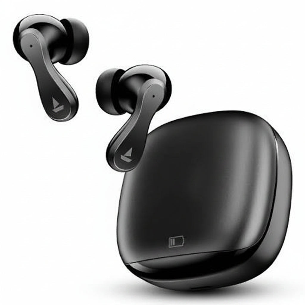 boAt Airdopes 101v2 True Wireless Earbuds - Pitch Black - Cloudy Grey - Smoke White boAt