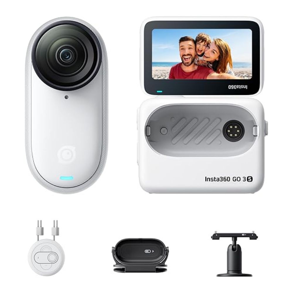 Insta360 GO 3S Action Camera - 64GB, Arctic White Insta360
