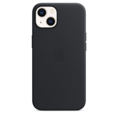 Apple iPhone 13 Leather Case with MagSafe-Midnight