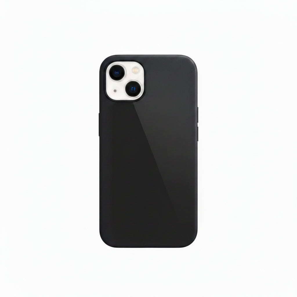 iPhone 14 MagSafe Leather Case - Midnight Apple
