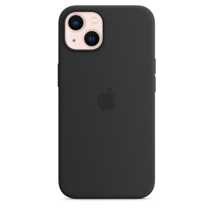 iPhone 13 silicone case MagSafe midnight