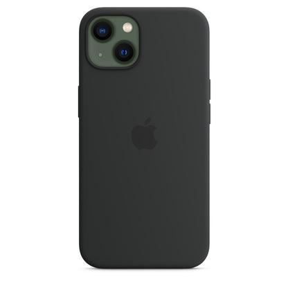 iPhone 13 silicone case MagSafe midnight