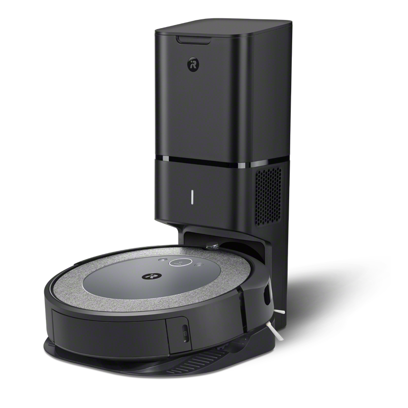 iRobot Roomba i3+ Plus Robot Vacuum Cleaner with Automatic Dirt Disposal - Black