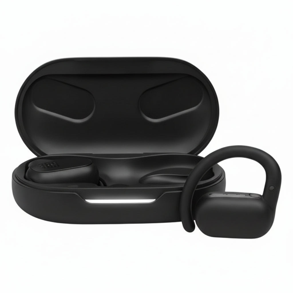 JBL Soundgear Sense Air Open-Ear Wireless Earbuds - Black - Pristine - Refurbished JBL
