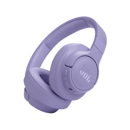 JBL Tune 770NC Noise-Canceling Wireless Over-Ear Headphones with Pure Bass Sound - Purple / White - purple