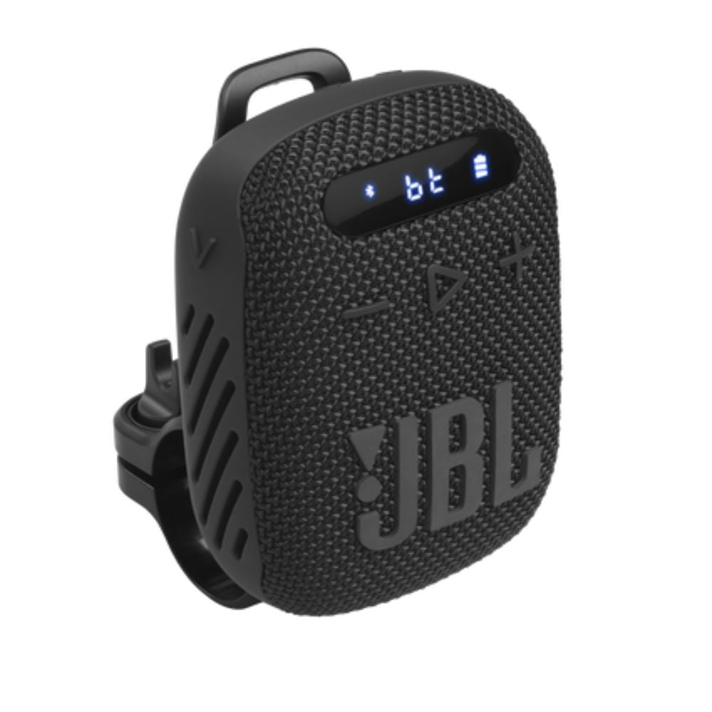 JBL Wind 3 FM Bluetooth Handlebar Speaker – Black, Blue