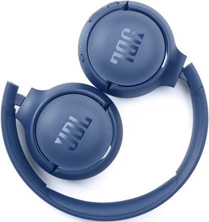 JBL Tune 510BT Wireless On-Ear Headphones (Blue)