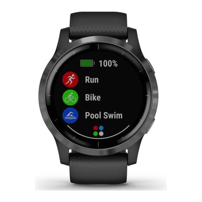 Garmin Vivoactive 4 Smartwatch 45mm- Black, Large (Refurbished Grade - C) Garmin