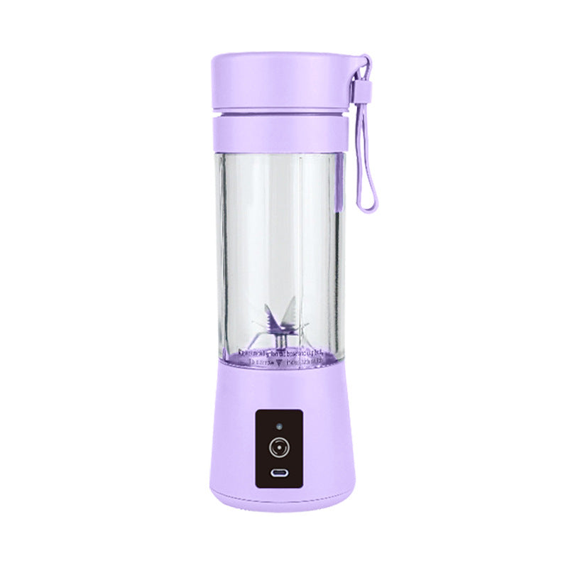 Light Purple Portable Blender USB Rechargeable - Personal Size Smoothie Maker On The Go Tristar Online